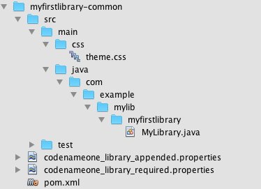 netbeans my first library file inspector common